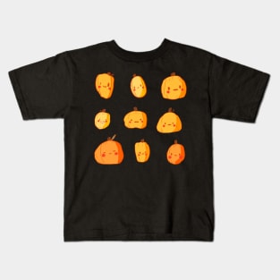 Pumpkin illustration pattern Kids T-Shirt